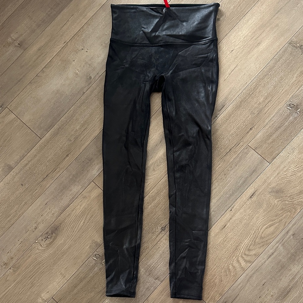 SPANX Black High-Waisted Leggings